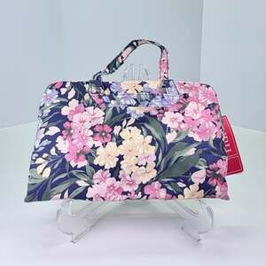 Trina Vintage Floral Print Travel Toiletry Organizer Bag